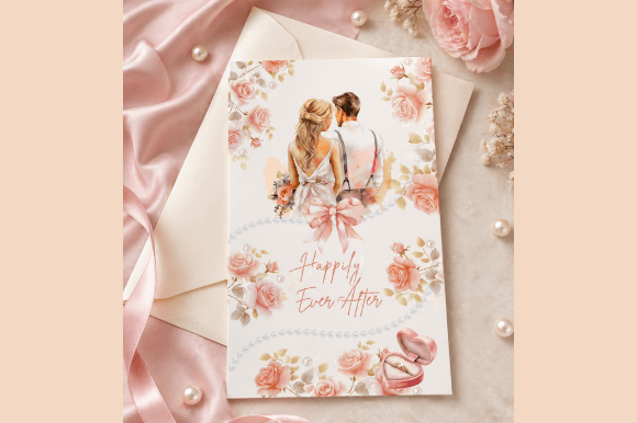 Download Romantic Wedding Card Printable - Premium Bundle